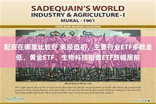 配资在哪里比较好 美股盘初，主要行业ETF多数走低，黄金ETF、生物科技指数ETF跌幅居前